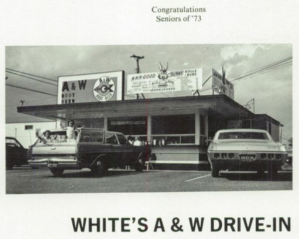 A&W Restaurant - Vintage A Ad W Outlets Of Unknown Address In Michigan 1960S (newer photo)